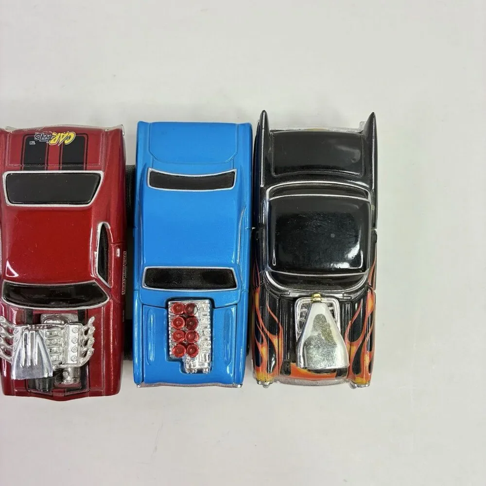 Lot of 5 Funline Muscle Machines 2002 Diecast Cars HotRods 1:64 3
